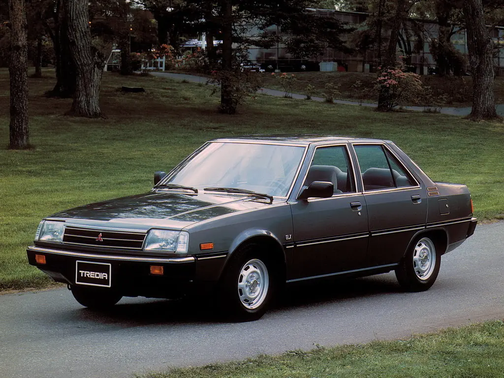 Mitsubishi Tredia (A211, A212) 1 поколение, седан (09.1982 - 09.1986)